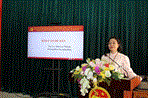 HỘI THẢO KHOA HỌC: “NÂNG CAO CHẤT LƯỢNG GIẢNG DẠY MÔN HỌC MẶT TRẬN TỔ QUỐC VIỆT NAM VÀ CÁC TỔ CHỨC CHÍNH TRỊ - XÃ HỘI TRONG CHƯƠNG TRÌNH TRUNG CẤP LÝ LUẬN CHÍNH TRỊ TẠI TRƯỜNG CHÍNH TRỊ TRƯỜNG CHINH TỈNH NAM ĐỊNH – THỰC TRẠNG VÀ GIẢI PHÁP”