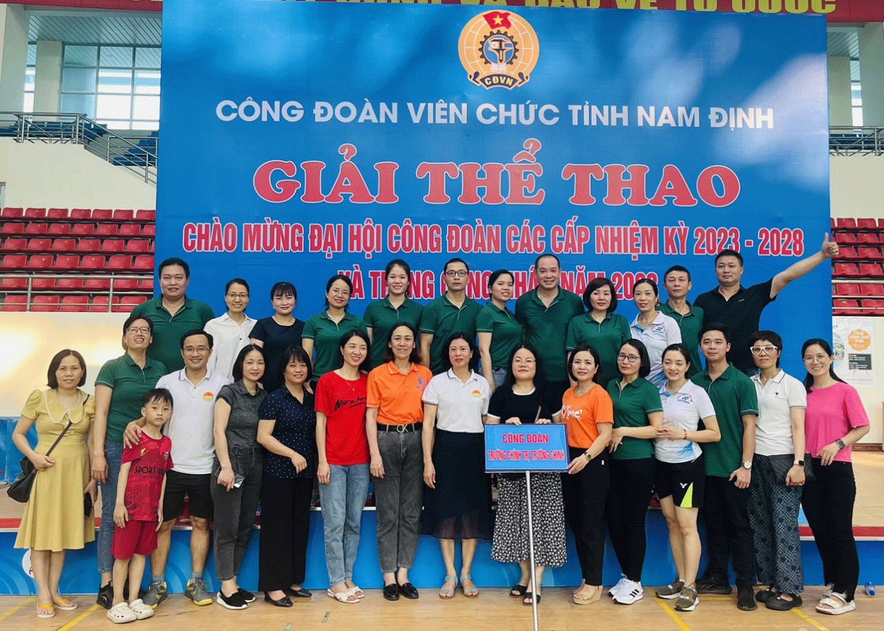 GIẢI THỂ THAO CHÀO MỪNG ĐẠI HỘI CÔNG ĐOÀN CÁC CẤP NHIỆM KỲ 2023-2028 VÀ THÁNG CÔNG NHÂN NĂM 2023